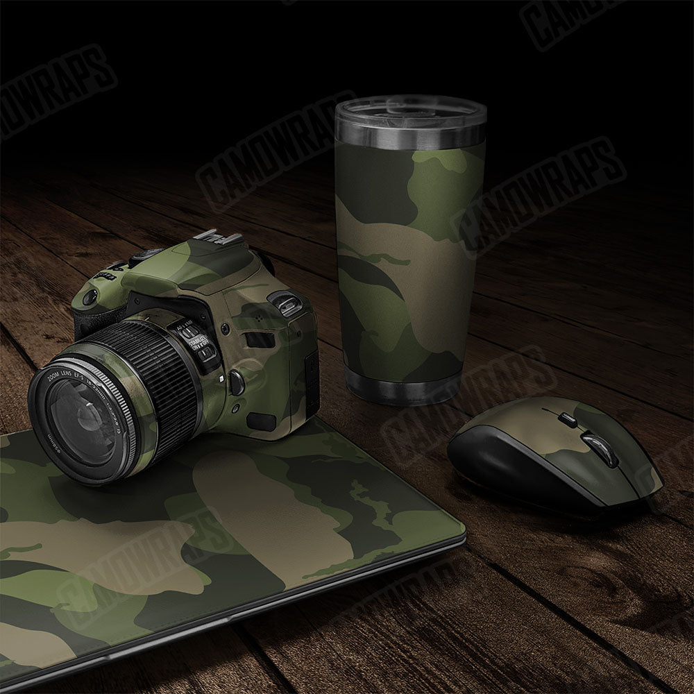 Ragged Army Green Gear Skin Vinyl Wrap
