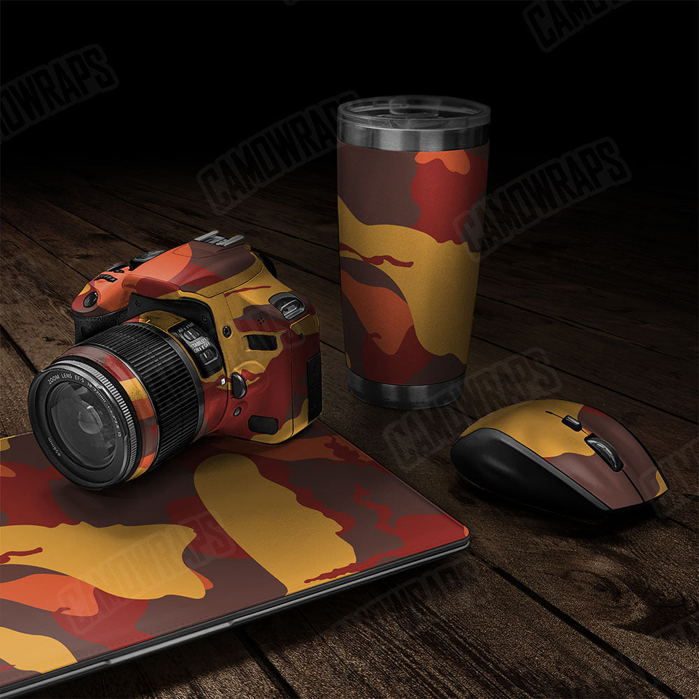 Ragged Autumn Gear Skin Vinyl Wrap