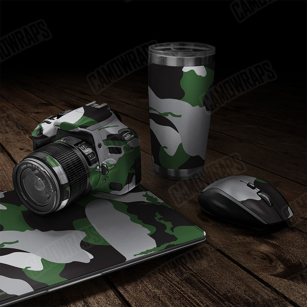 Ragged Green Tiger Gear Skin Vinyl Wrap