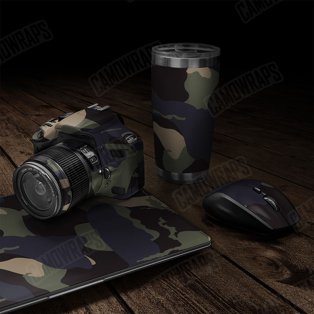 Ragged Militant Blue Gear Skin Vinyl Wrap