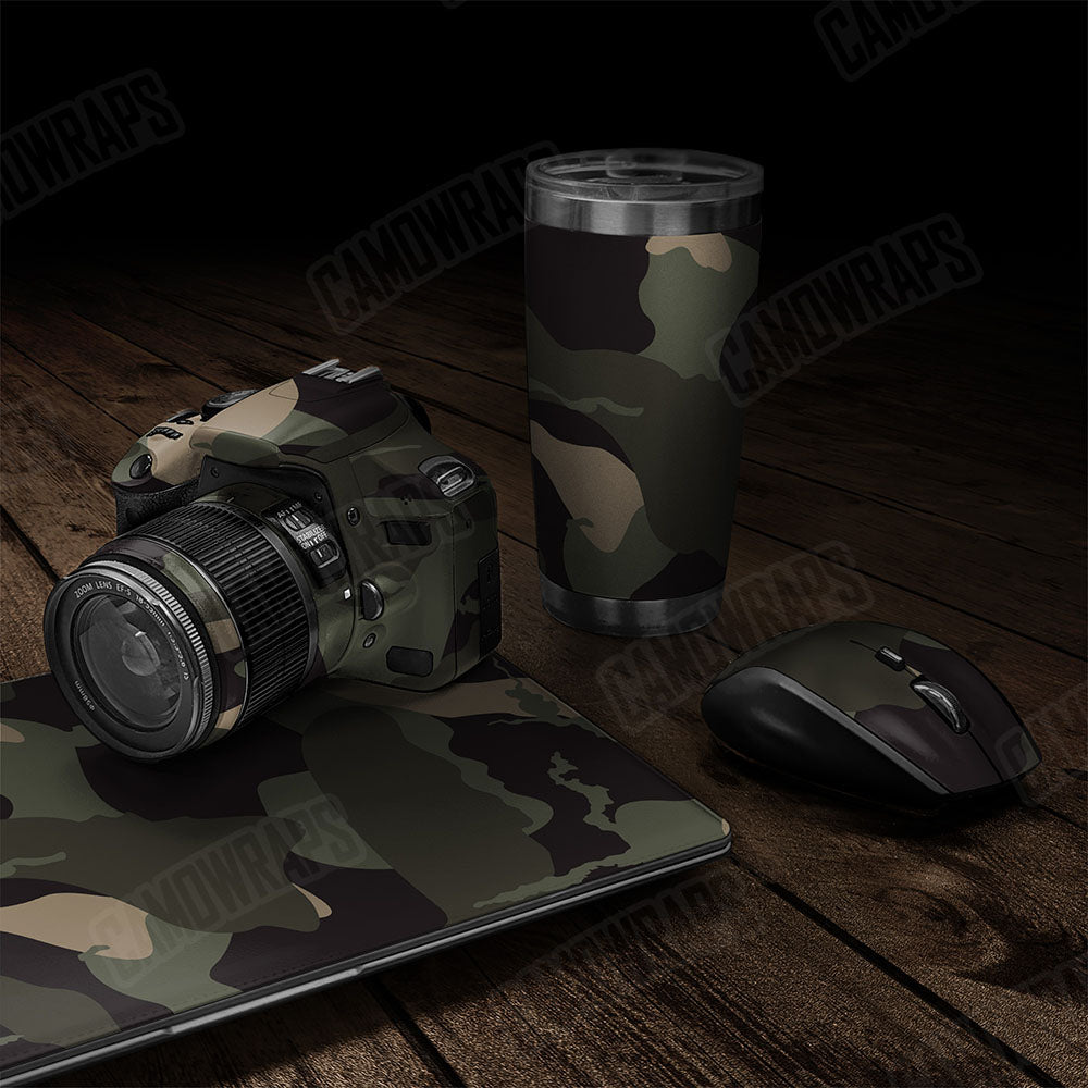 Ragged Militant Green Gear Skin Vinyl Wrap