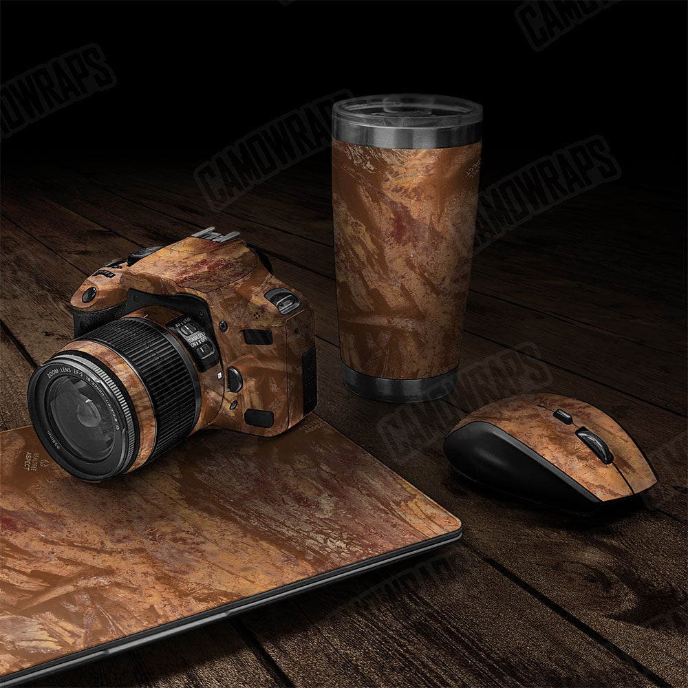 Realtree Aspect Burnt Orange Gear Skin Vinyl Wrap