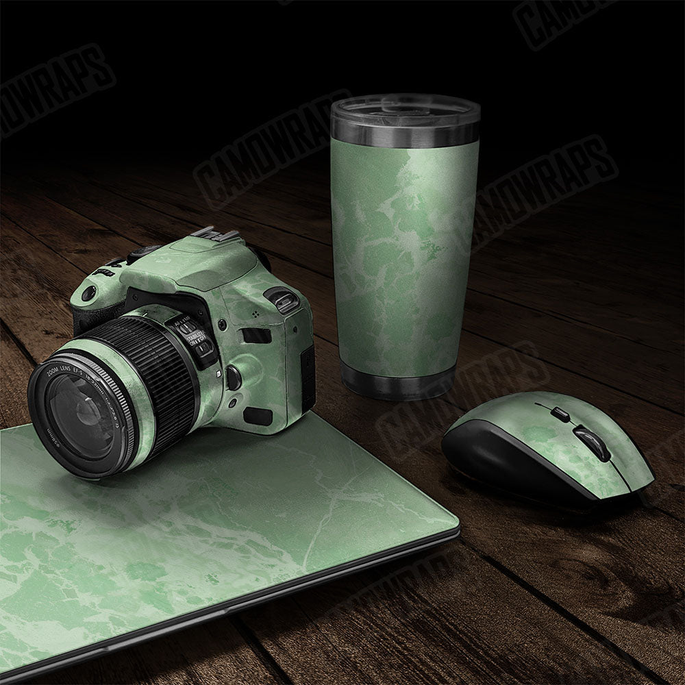 Realtree WAV3 Lime Green Gear Skin Vinyl Wrap