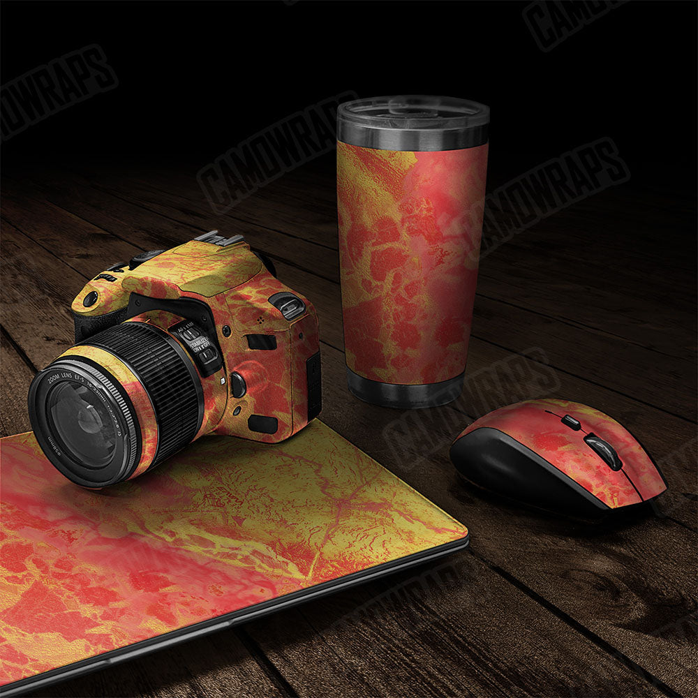 Realtree WAV3 Solar Blaze Gear Skin Vinyl Wrap