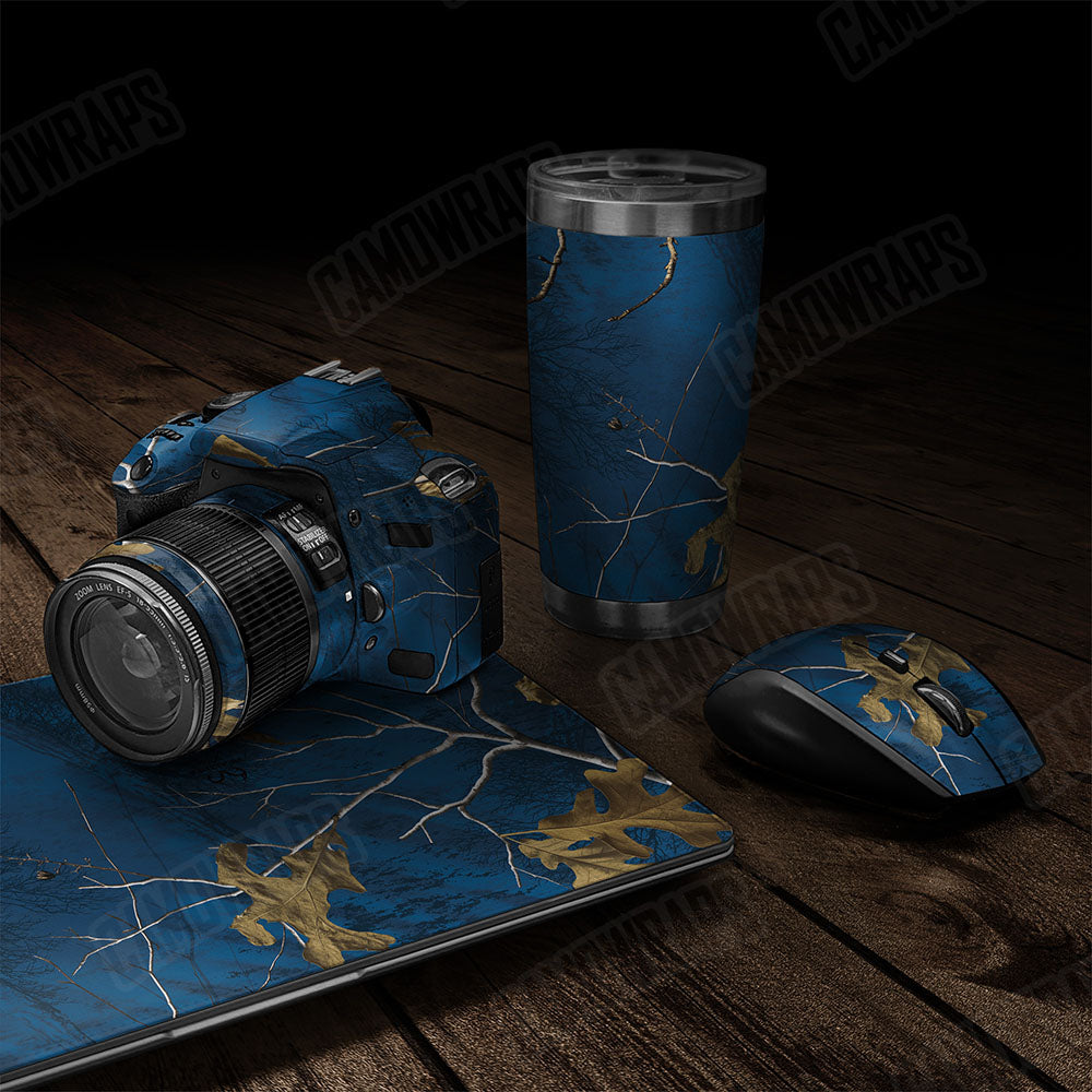 Realtree XTRA Colors Blue Gear Skin Vinyl Wrap