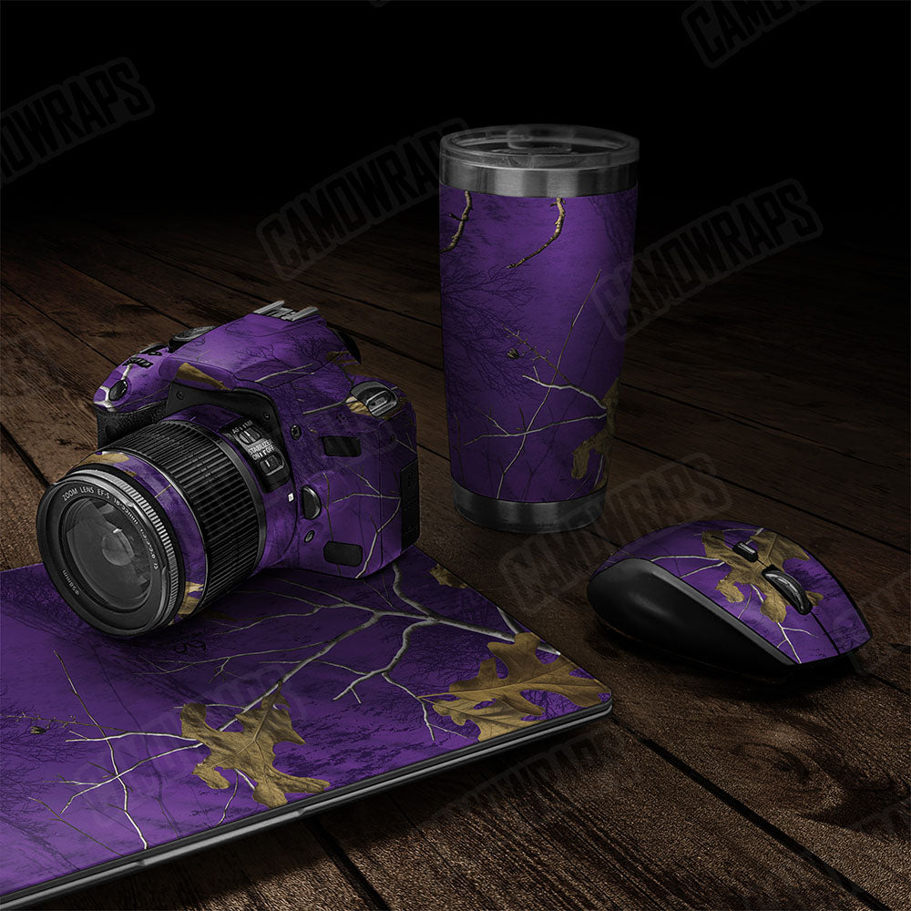 Realtree XTRA Colors Purple Gear Skin Vinyl Wrap