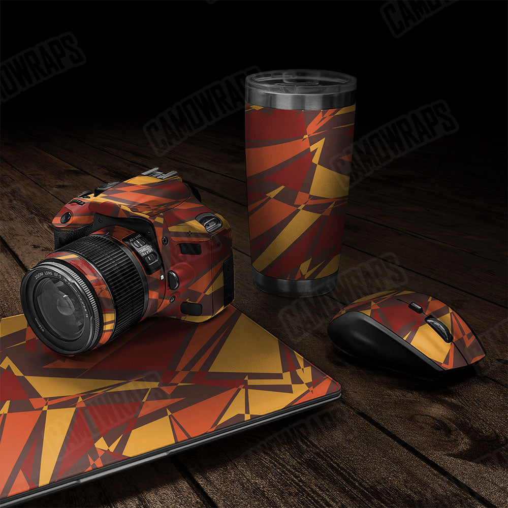 Sharp Autumn Gear Skin Vinyl Wrap