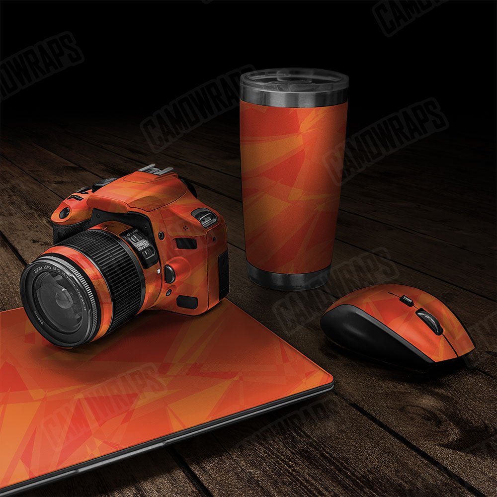 Sharp Elite Orange Gear Skin Vinyl Wrap