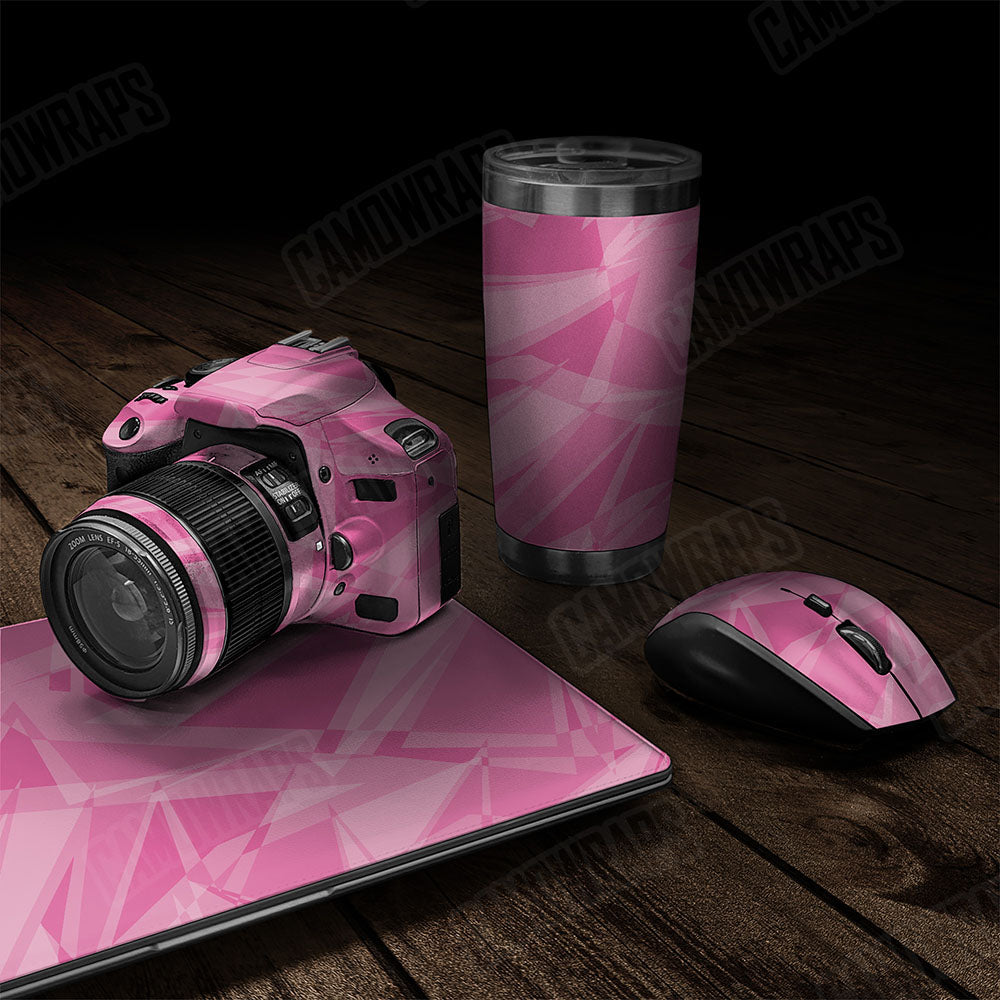 Sharp Elite Pink Gear Skin Vinyl Wrap