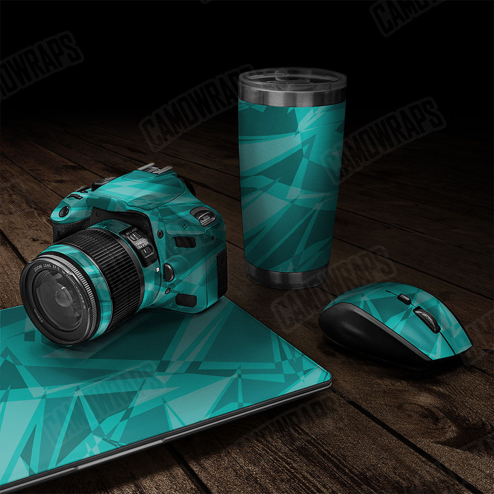 Sharp Elite Tiffany Blue Gear Skin Vinyl Wrap