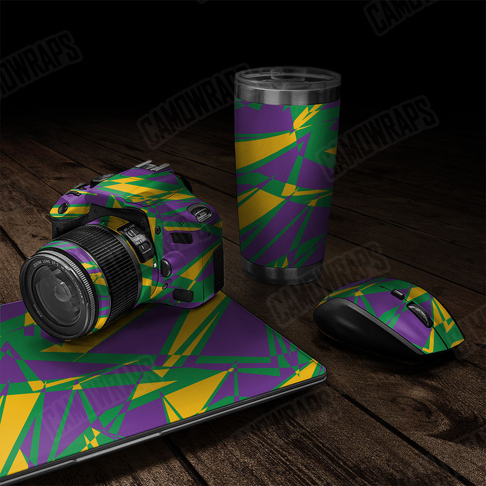 Sharp Mardi Gras Gear Skin Vinyl Wrap
