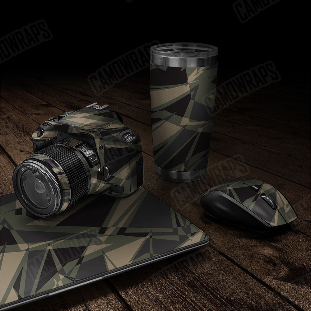 Sharp Militant Charcoal Gear Skin Vinyl Wrap