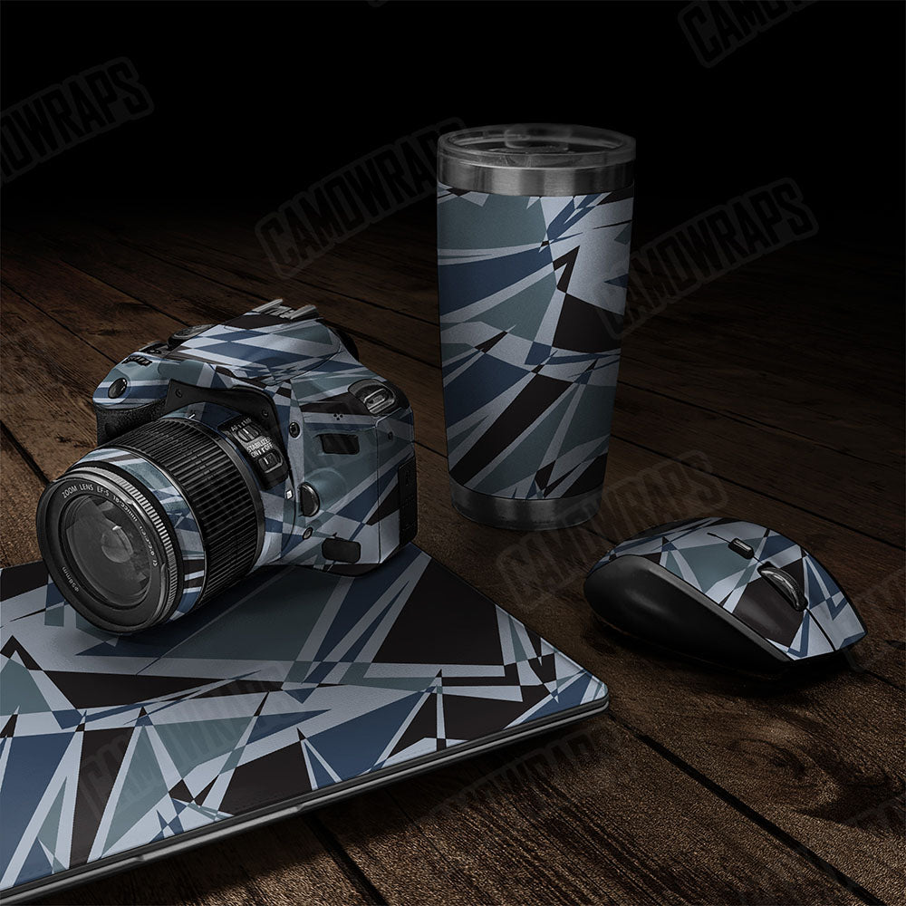 Sharp Navy Gear Skin Vinyl Wrap
