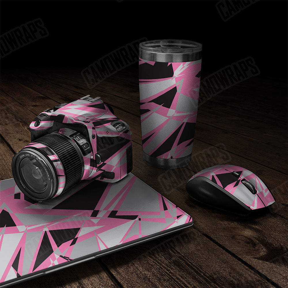Sharp Pink Tiger Gear Skin Vinyl Wrap