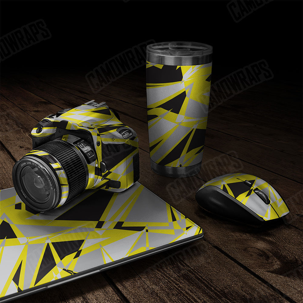 Sharp Yellow Tiger Gear Skin Vinyl Wrap