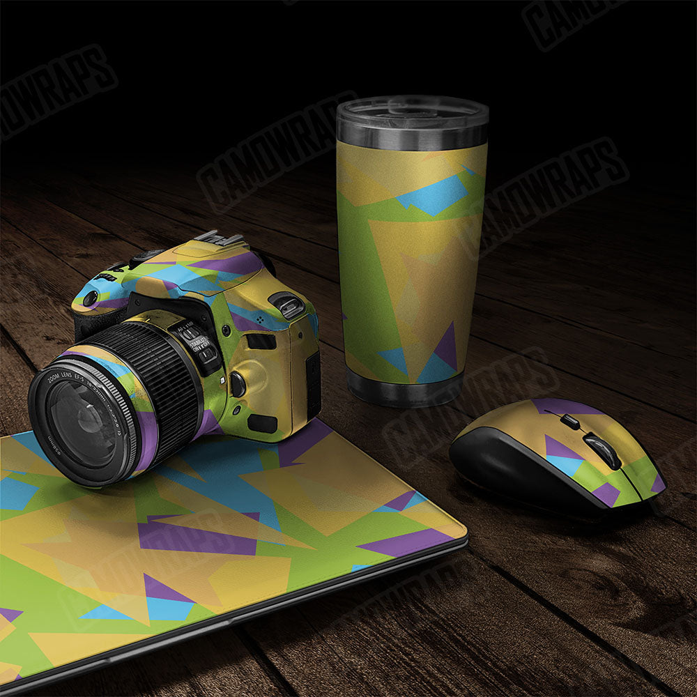 Shattered Carnival Gear Skin Vinyl Wrap