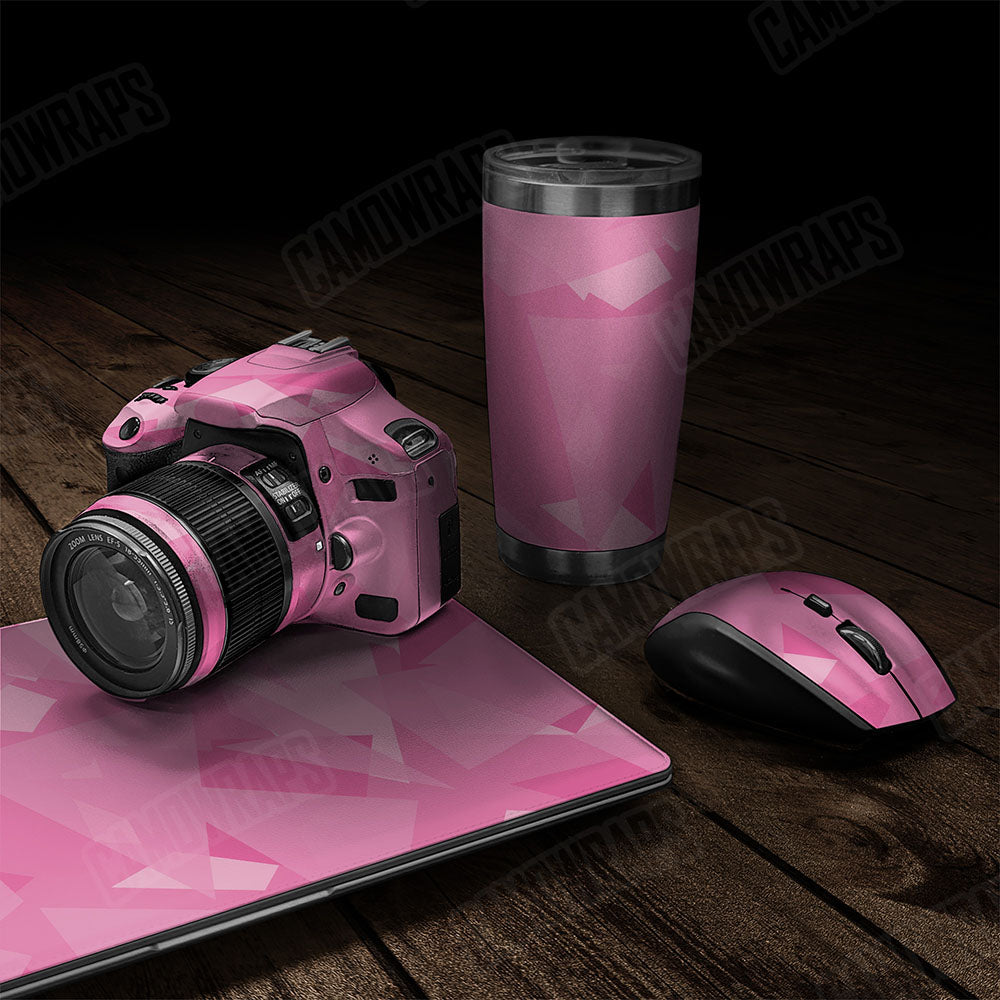 Shattered Elite Pink Gear Skin Vinyl Wrap
