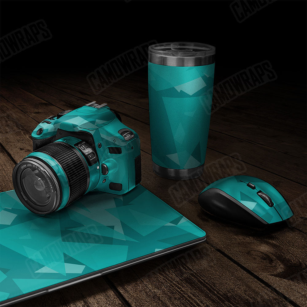 Shattered Elite Tiffany Blue Gear Skin Vinyl Wrap