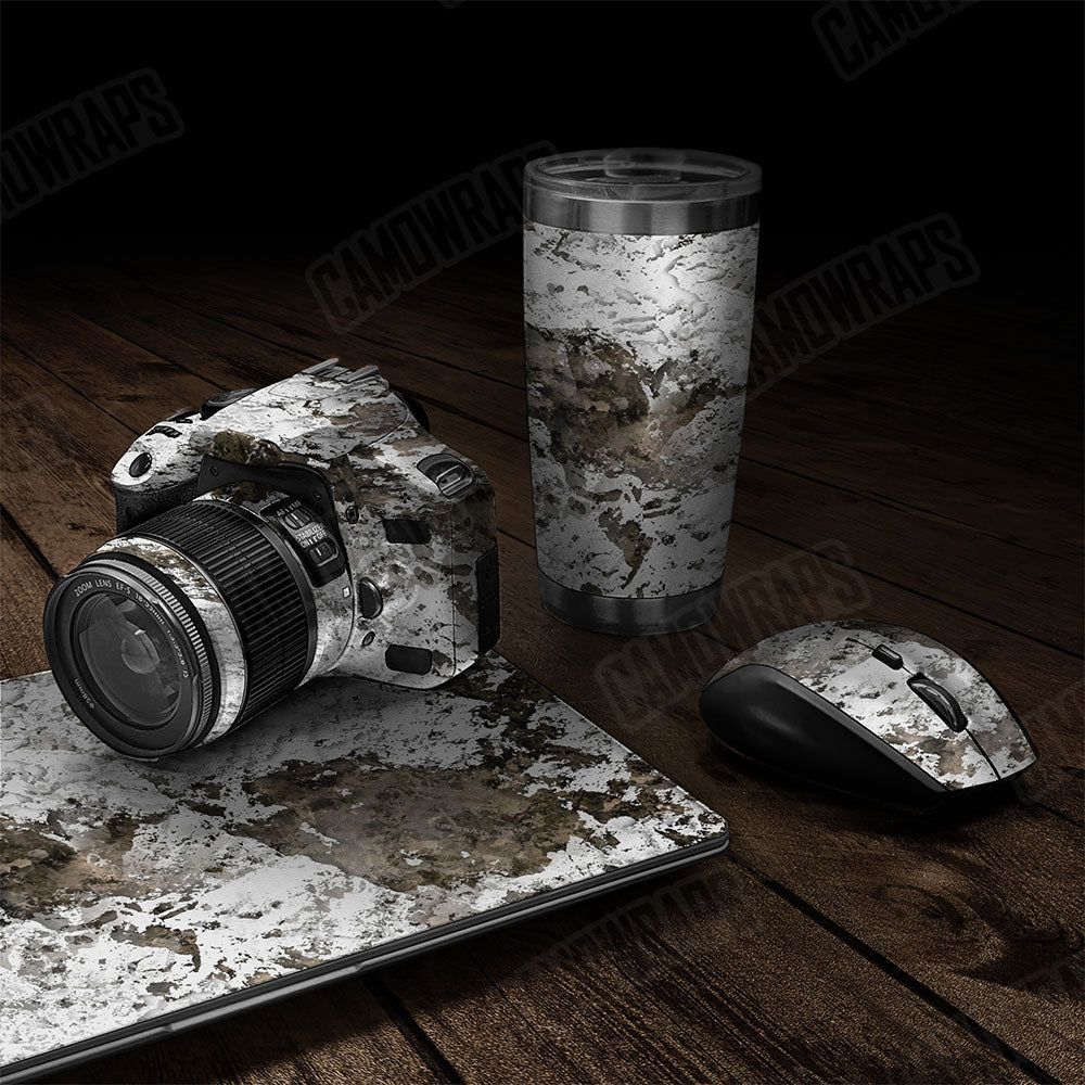Substrate Snowfall Gear Skin Vinyl Wrap