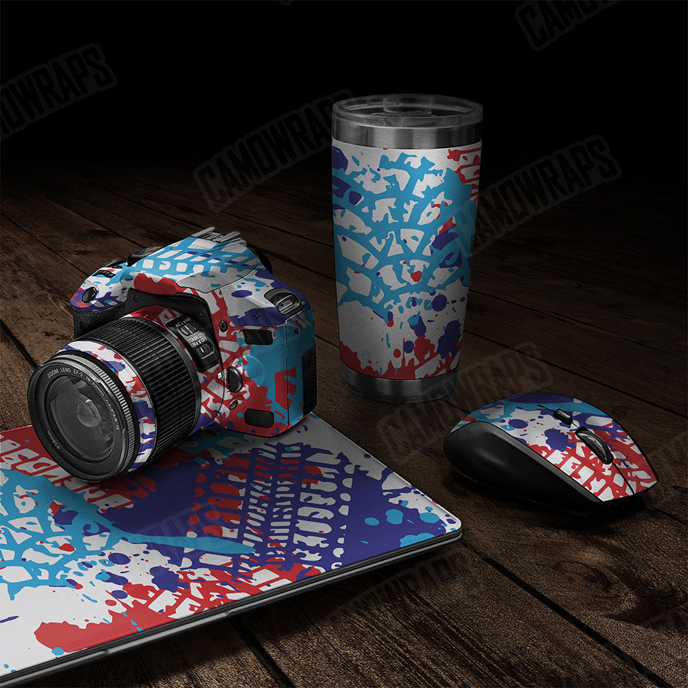 Tire Splatter M Series Gear Skin Vinyl Wrap
