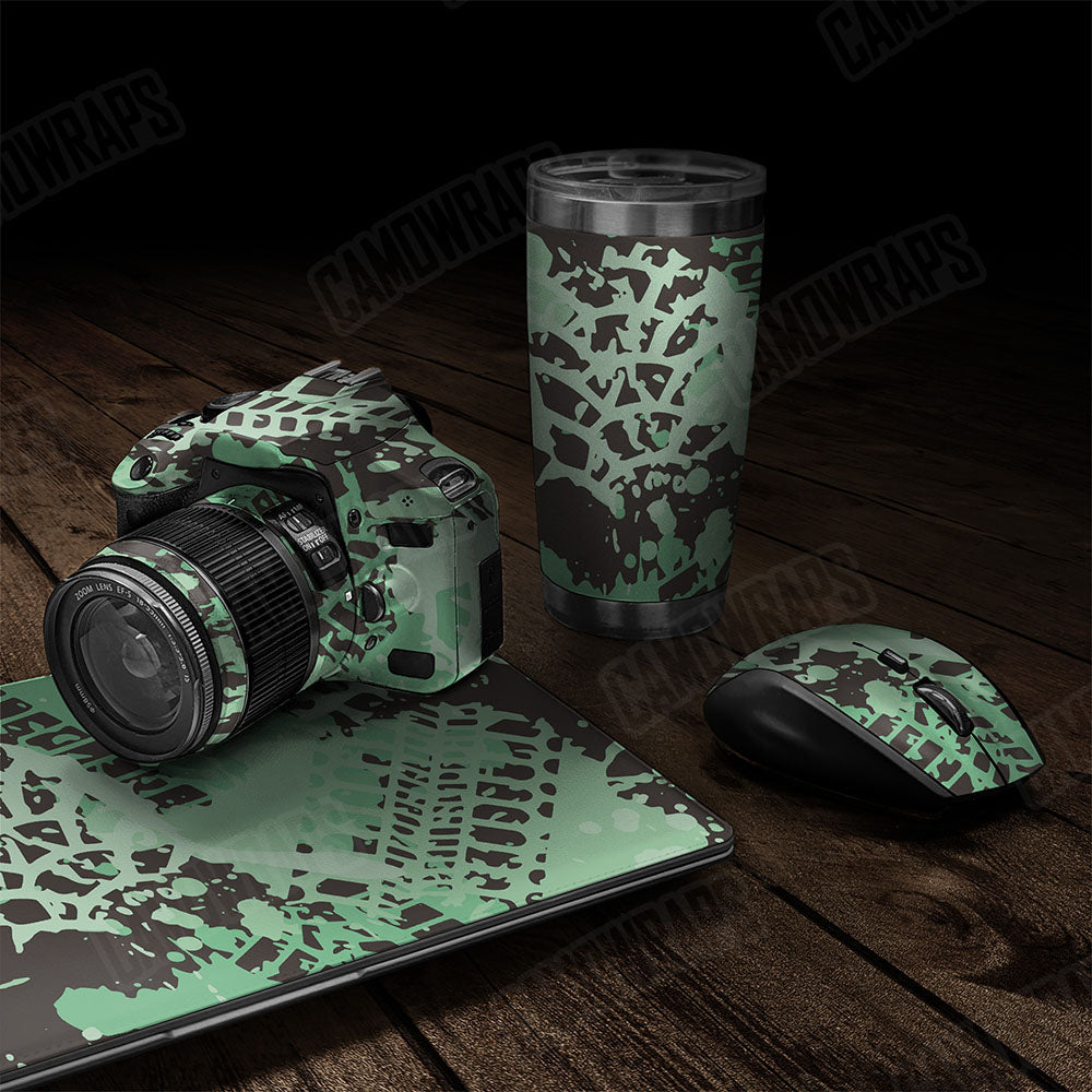 Tire Splatter Mint Chocolate Chip Gear Skin Vinyl Wrap
