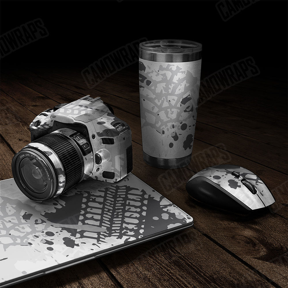 Tire Splatter Snow Gear Skin Vinyl Wrap