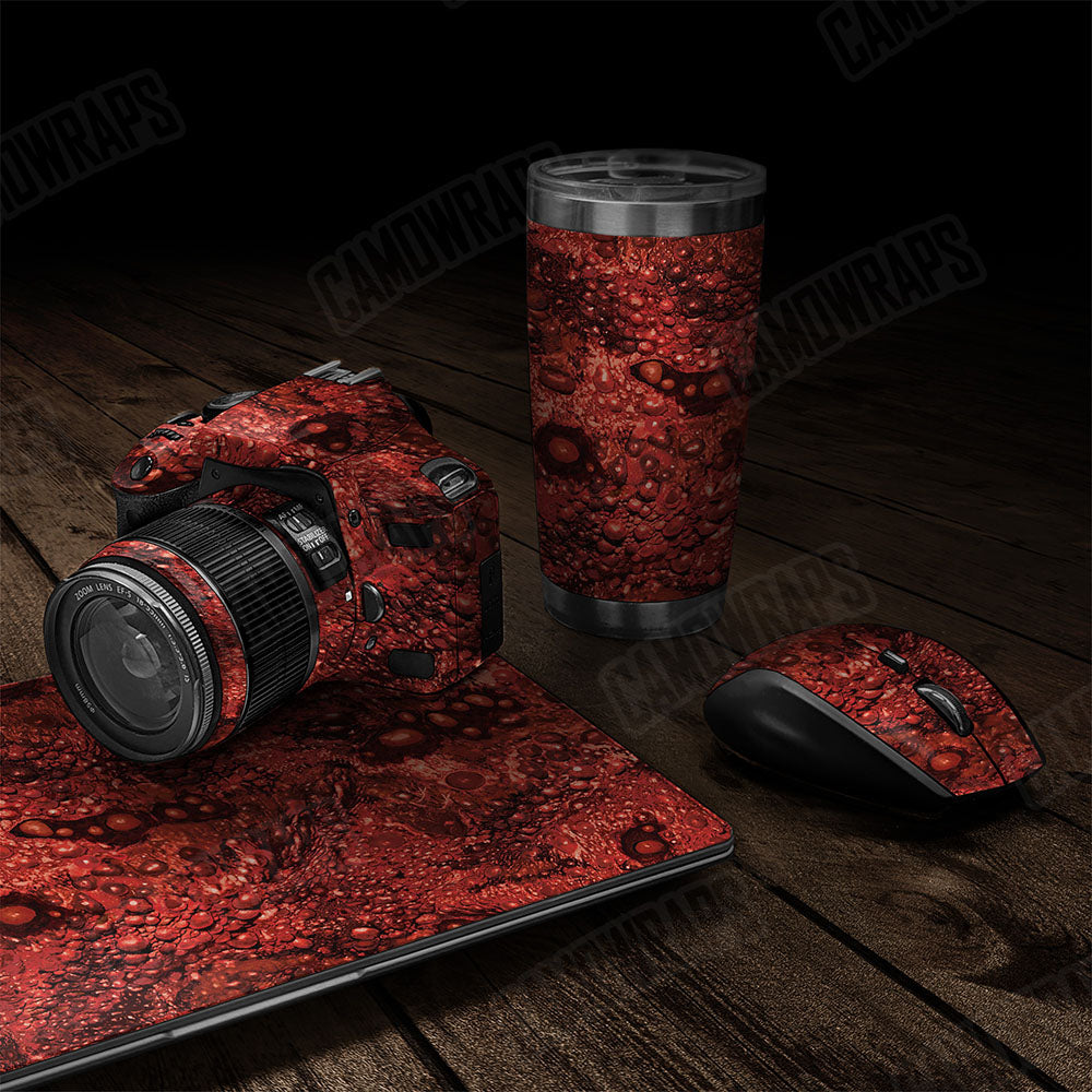 Toadaflage Red Gear Skin Vinyl Wrap
