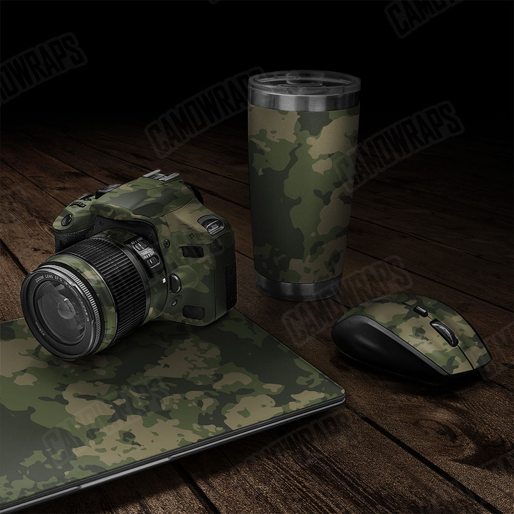 Treetop Army Green Gear Skin Vinyl Wrap
