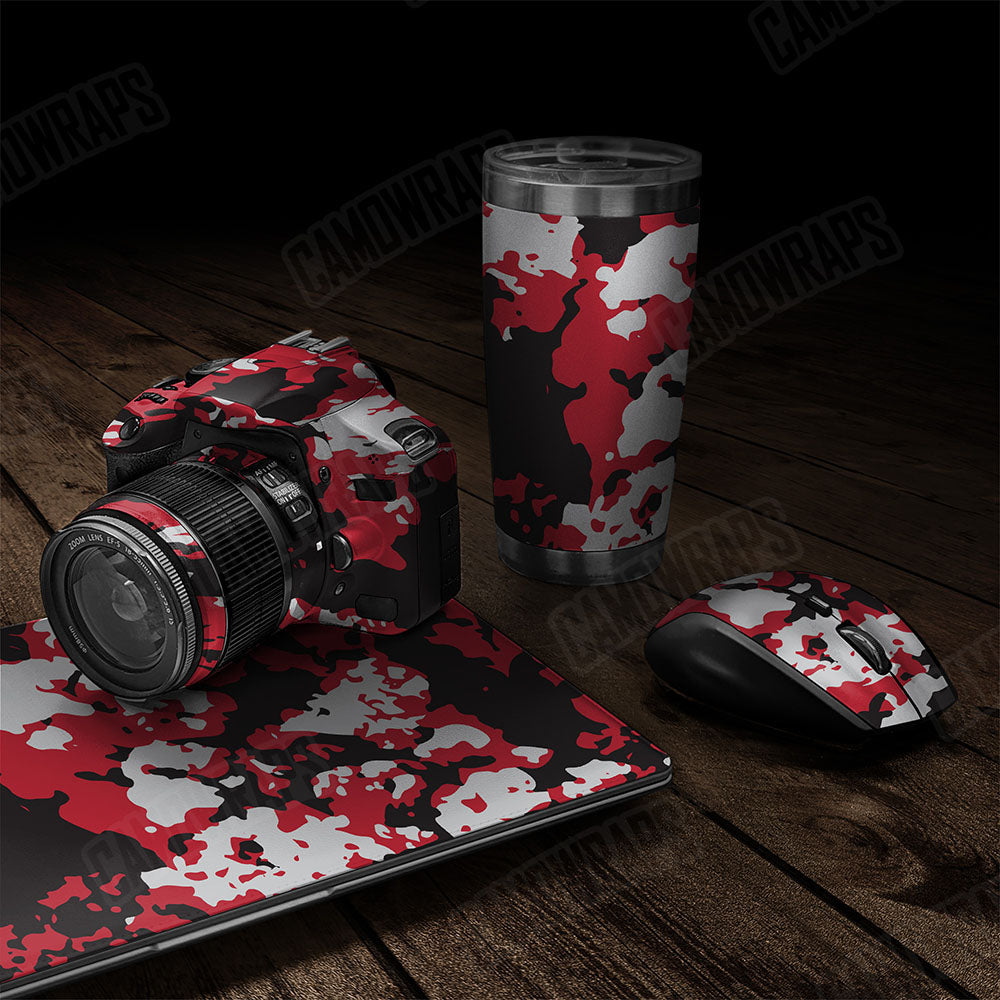 Treetop Red Tiger Gear Skin Vinyl Wrap