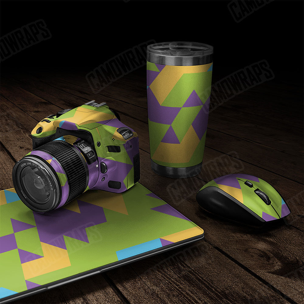 Triangle Carnival Gear Skin Vinyl Wrap
