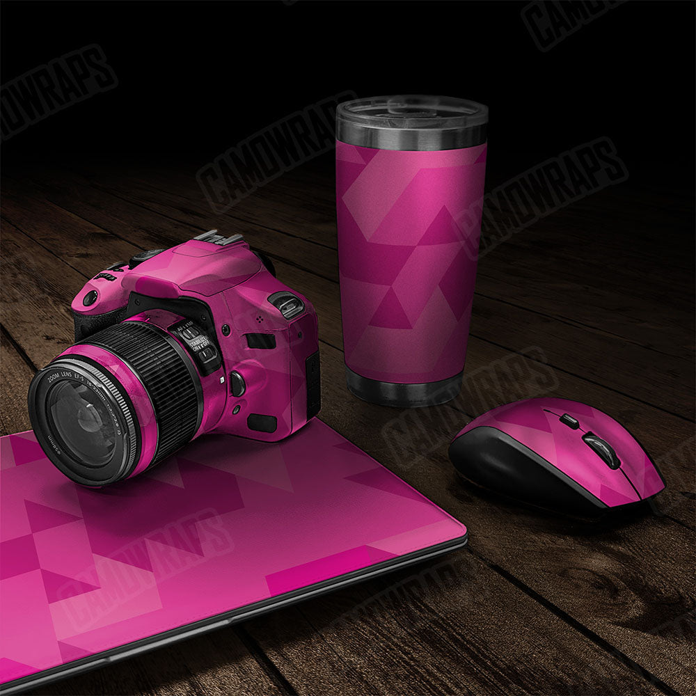 Triangle Elite Magenta Gear Skin Vinyl Wrap