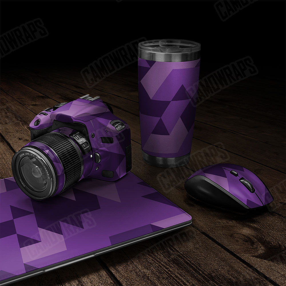 Triangle Elite Purple Gear Skin Vinyl Wrap