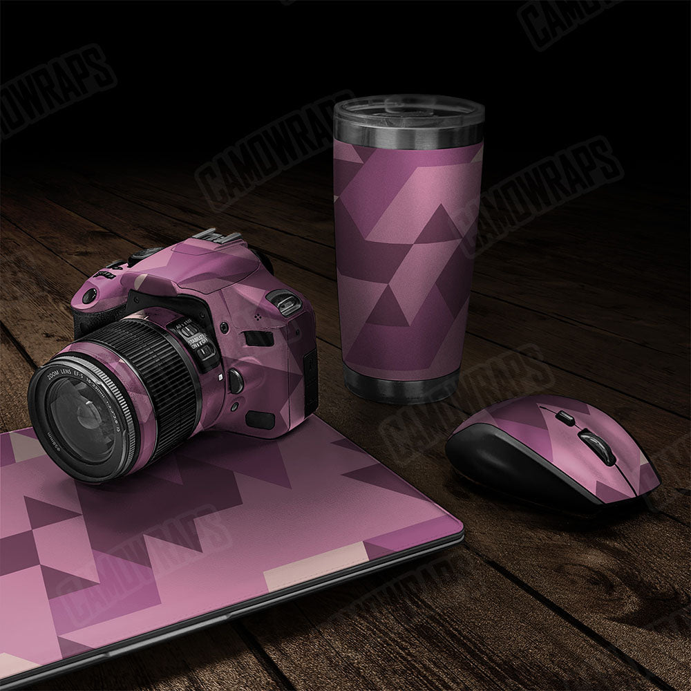 Triangle Floral Gear Skin Vinyl Wrap