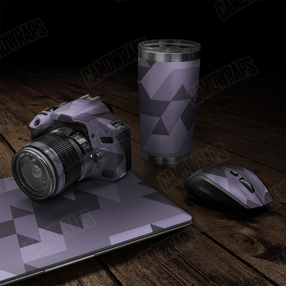 Triangle Lilac Gear Skin Vinyl Wrap