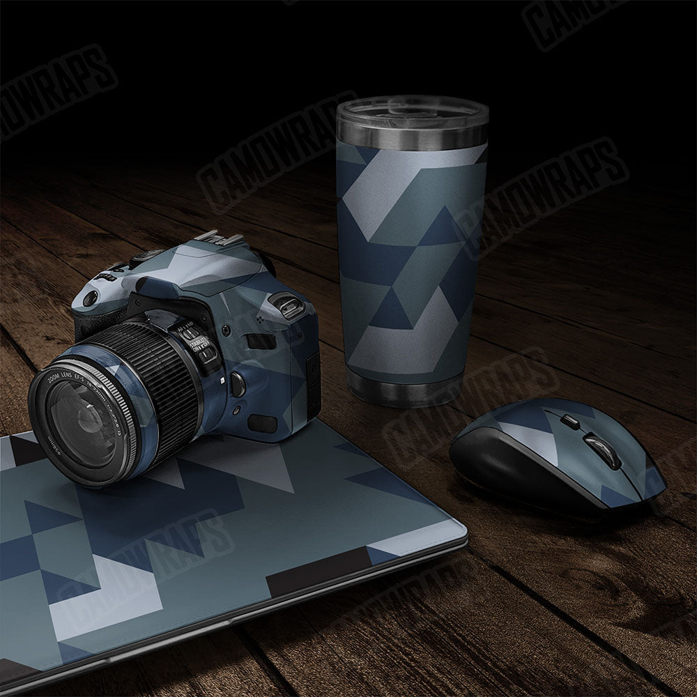 Triangle Navy Gear Skin Vinyl Wrap