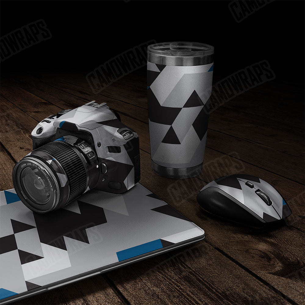 Triangle Urban Blue Gear Skin Vinyl Wrap