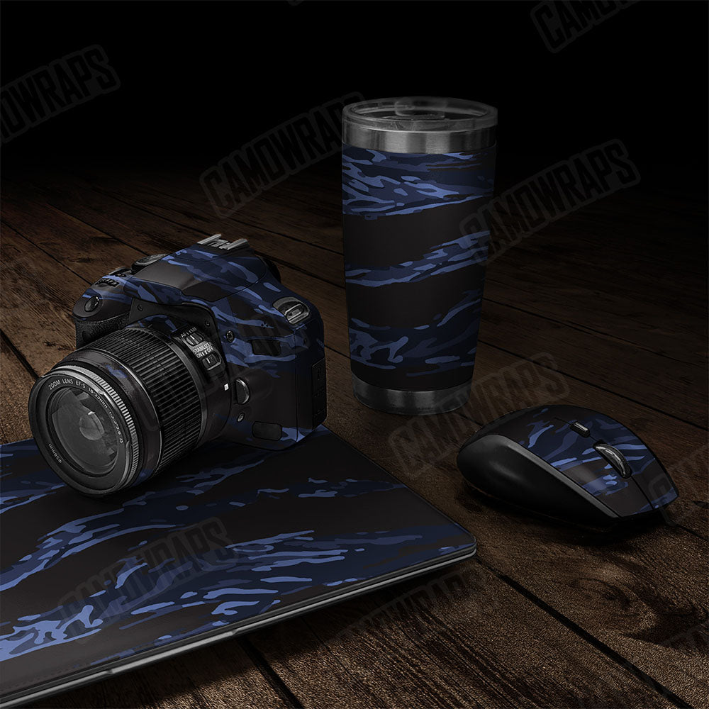 Vietnam Tiger Stripe Blue Midnight Gear Skin Vinyl Wrap