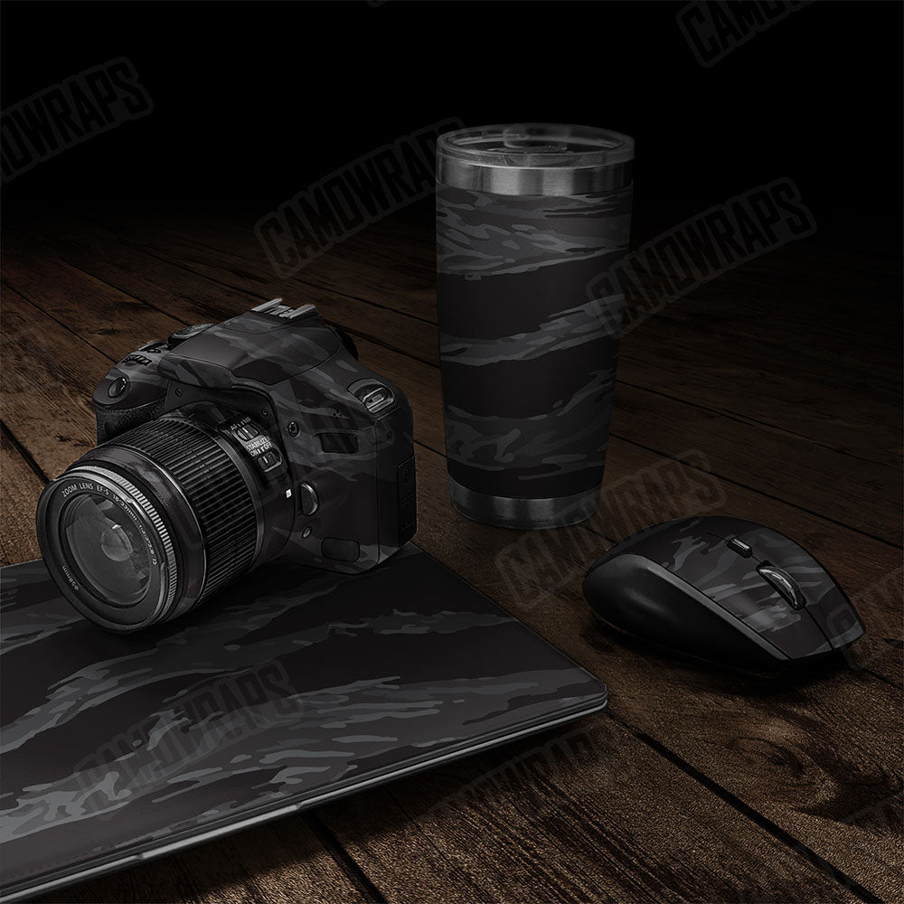 Vietnam Tiger Stripe Elite Black Gear Skin Vinyl Wrap