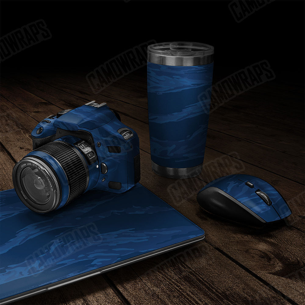 Vietnam Tiger Stripe Elite Blue Gear Skin Vinyl Wrap