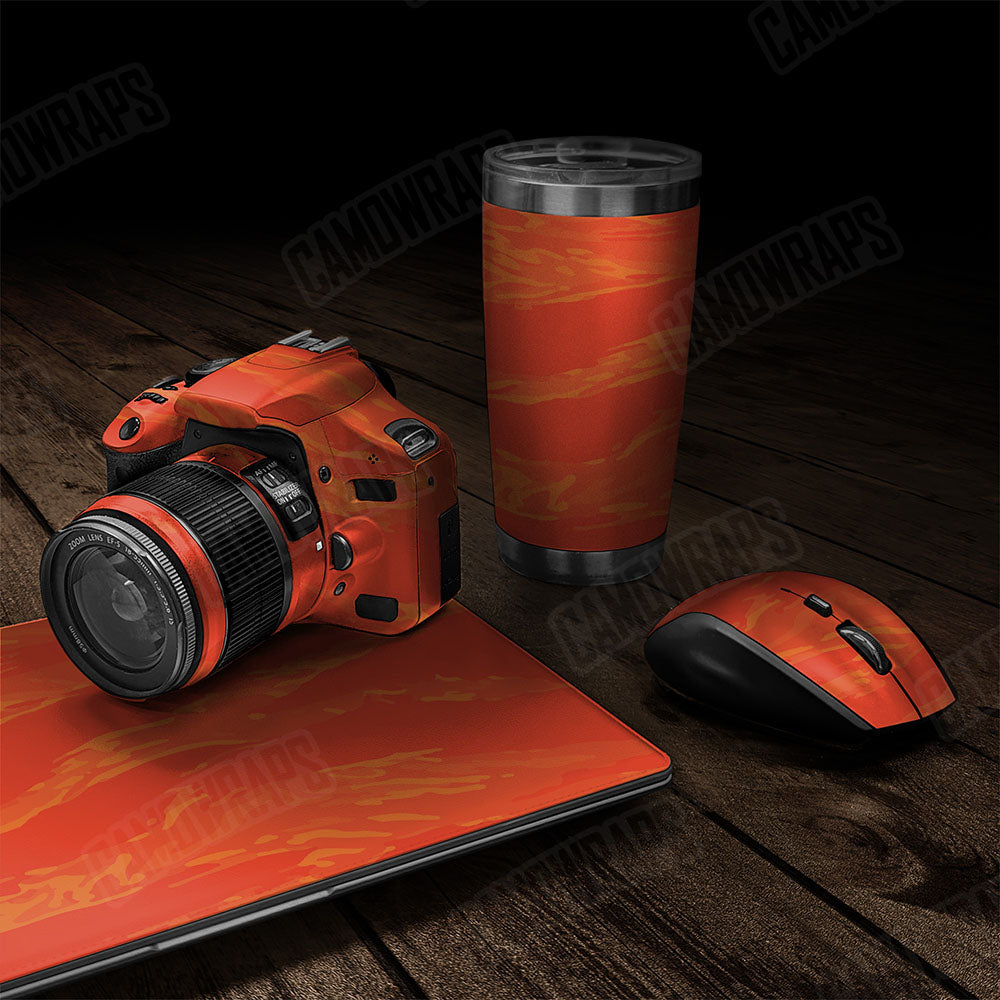 Vietnam Tiger Stripe Elite Orange Gear Skin Vinyl Wrap
