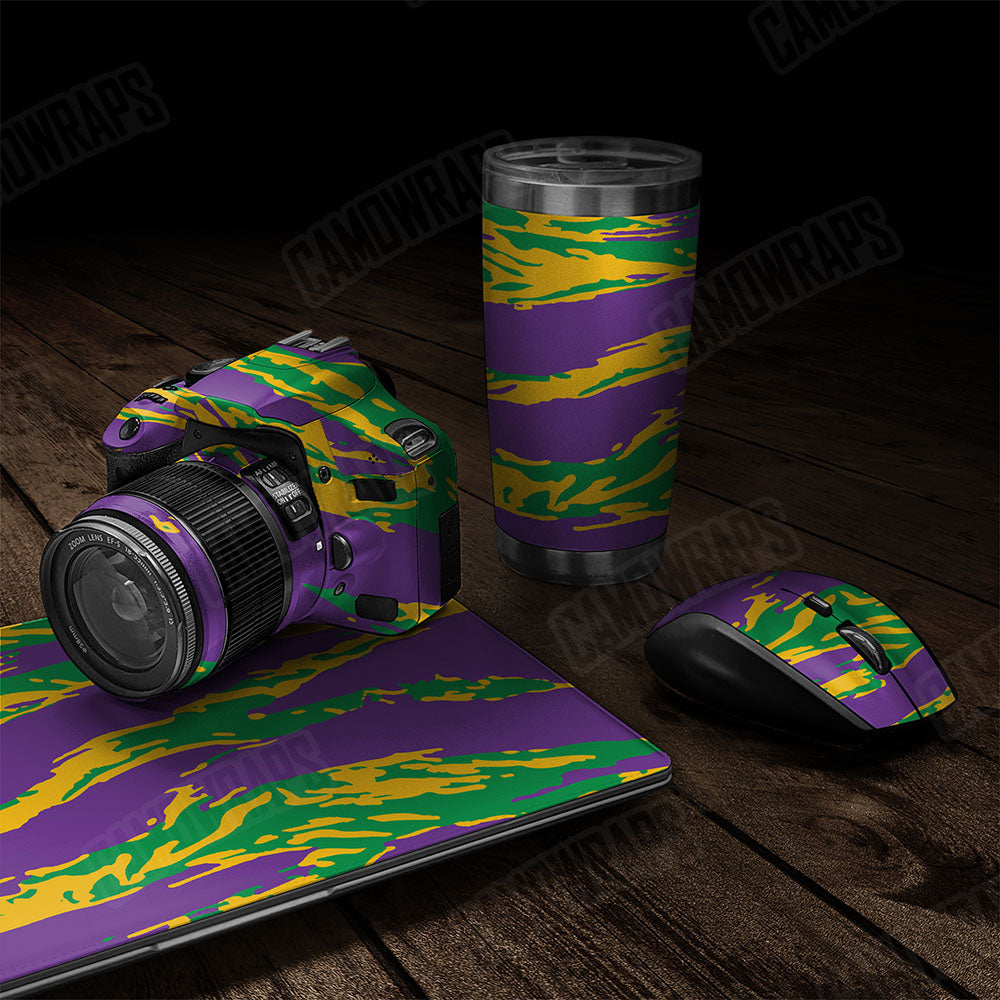 Vietnam Tiger Stripe Mardi Gras Gear Skin Vinyl Wrap