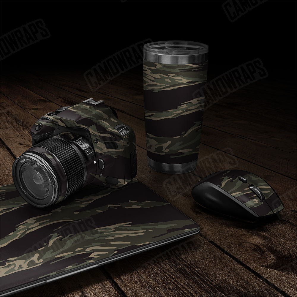 Vietnam Tiger Stripe Militant Green Gear Skin Vinyl Wrap