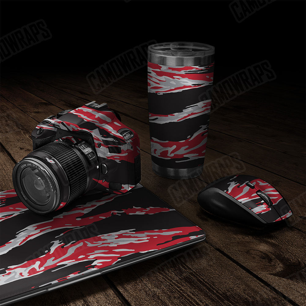 Vietnam Tiger Stripe Red Tiger Gear Skin Vinyl Wrap