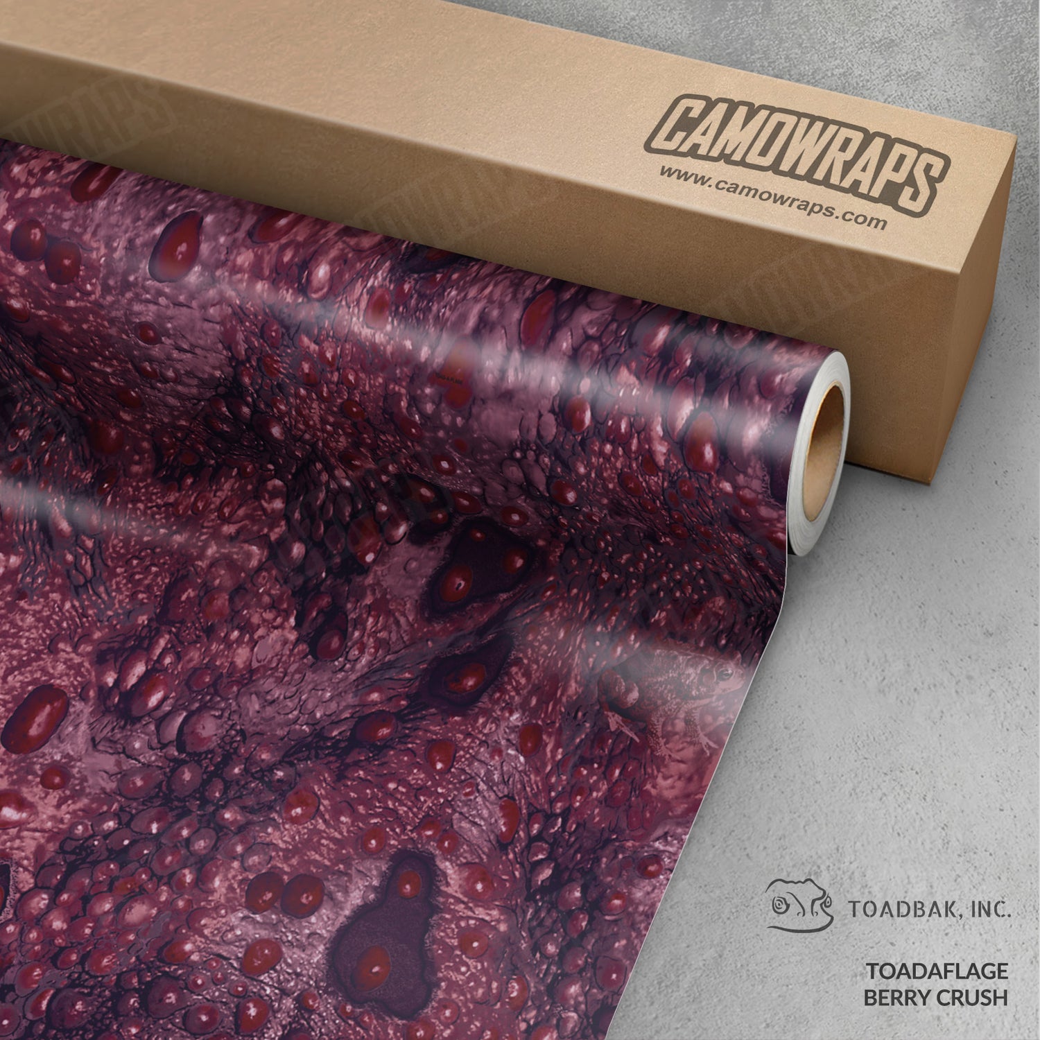 Toadaflage Berry Crush Camo Vinyl Wrap