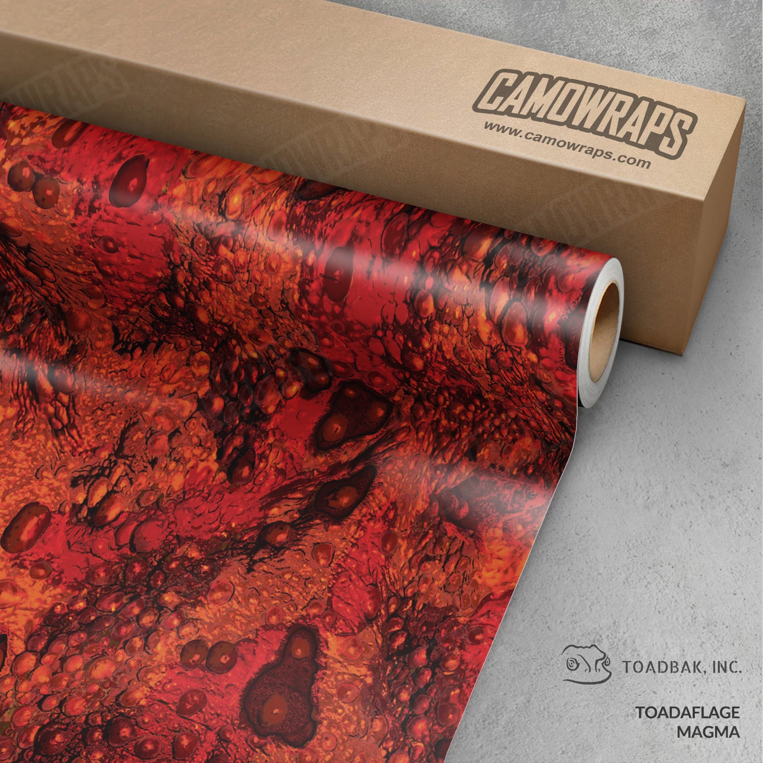 Toadaflage Magma Camo Vinyl Wrap
