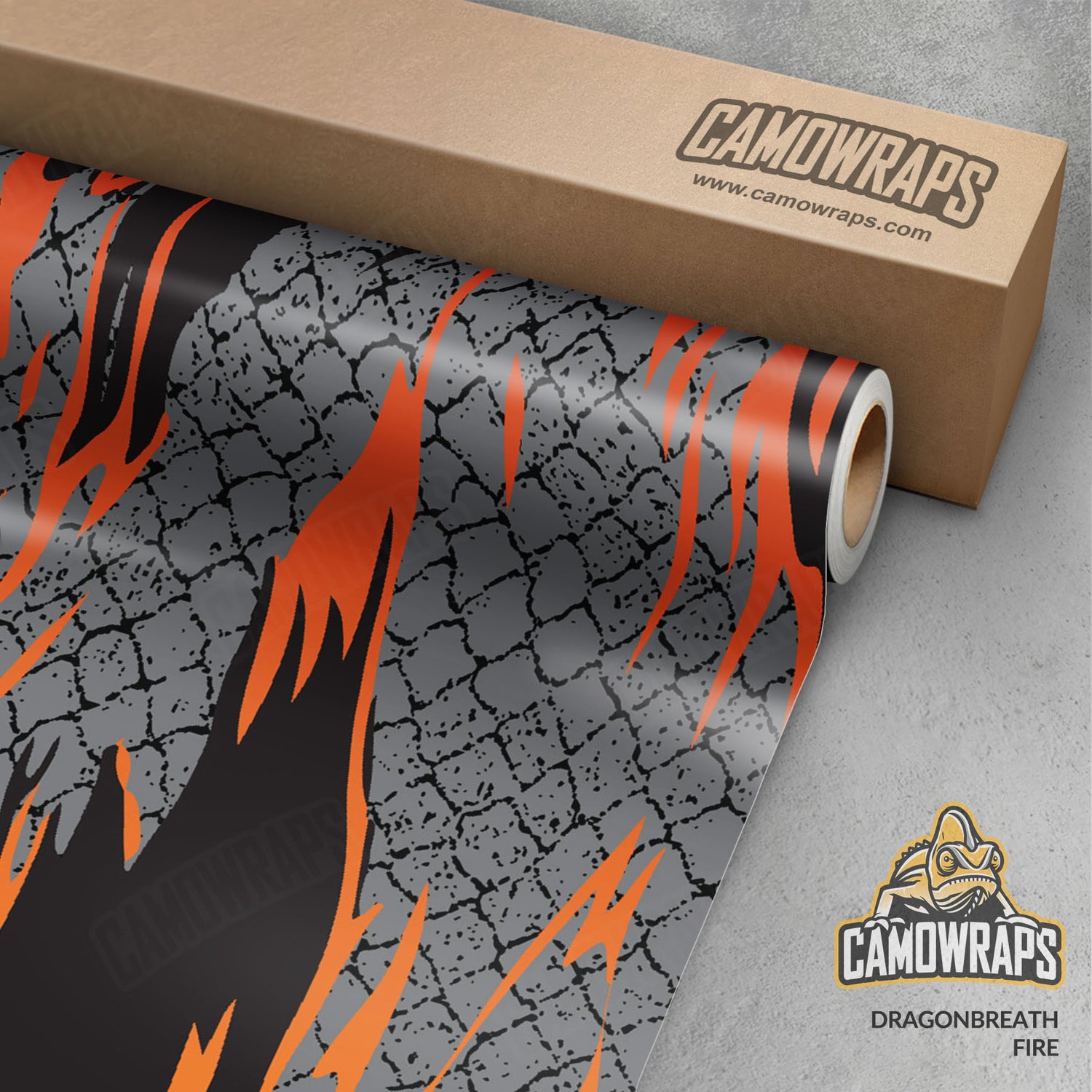 Dragonbreath Fire Gun Skin Vinyl Wrap