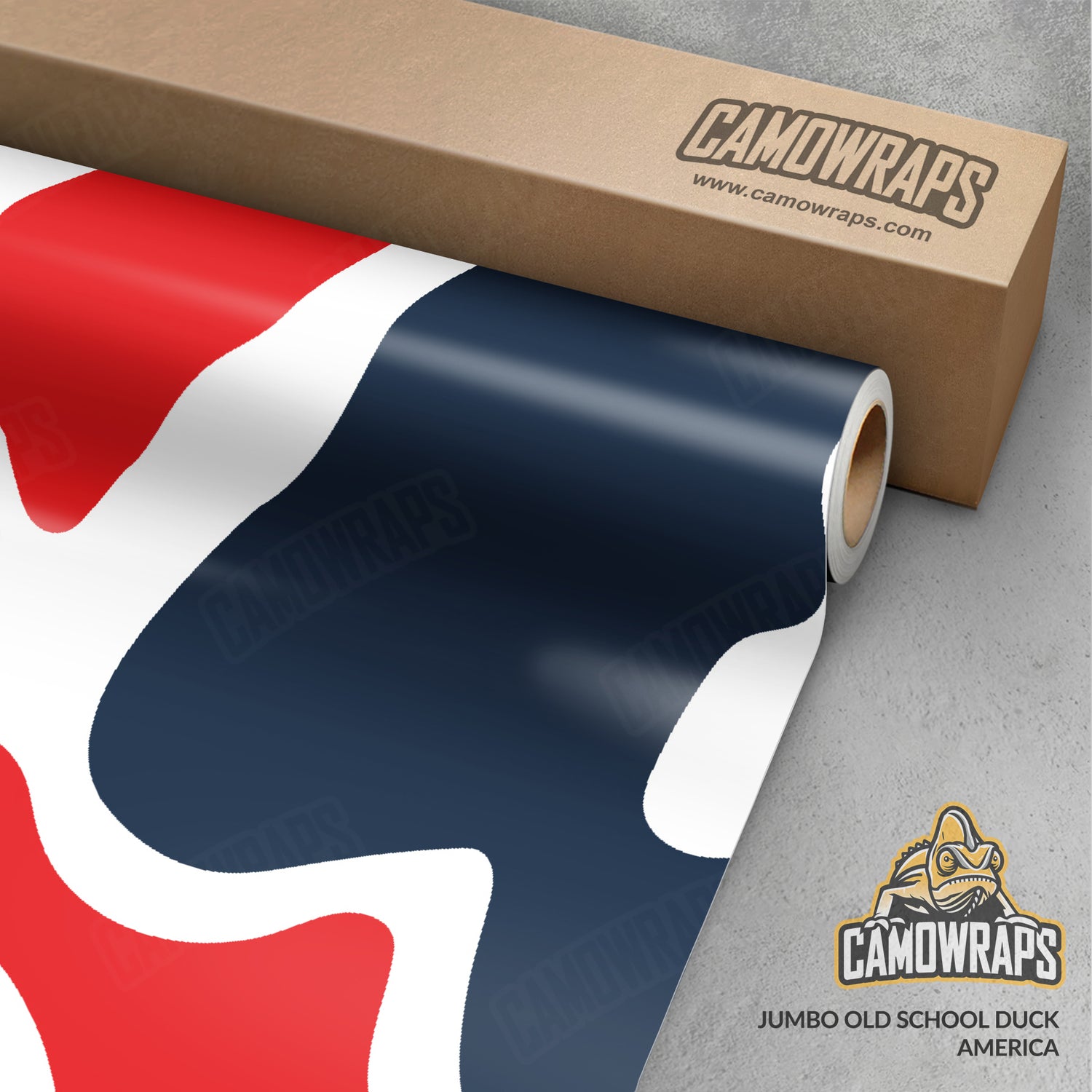 Old School Duck America Gun Skin Vinyl Wrap