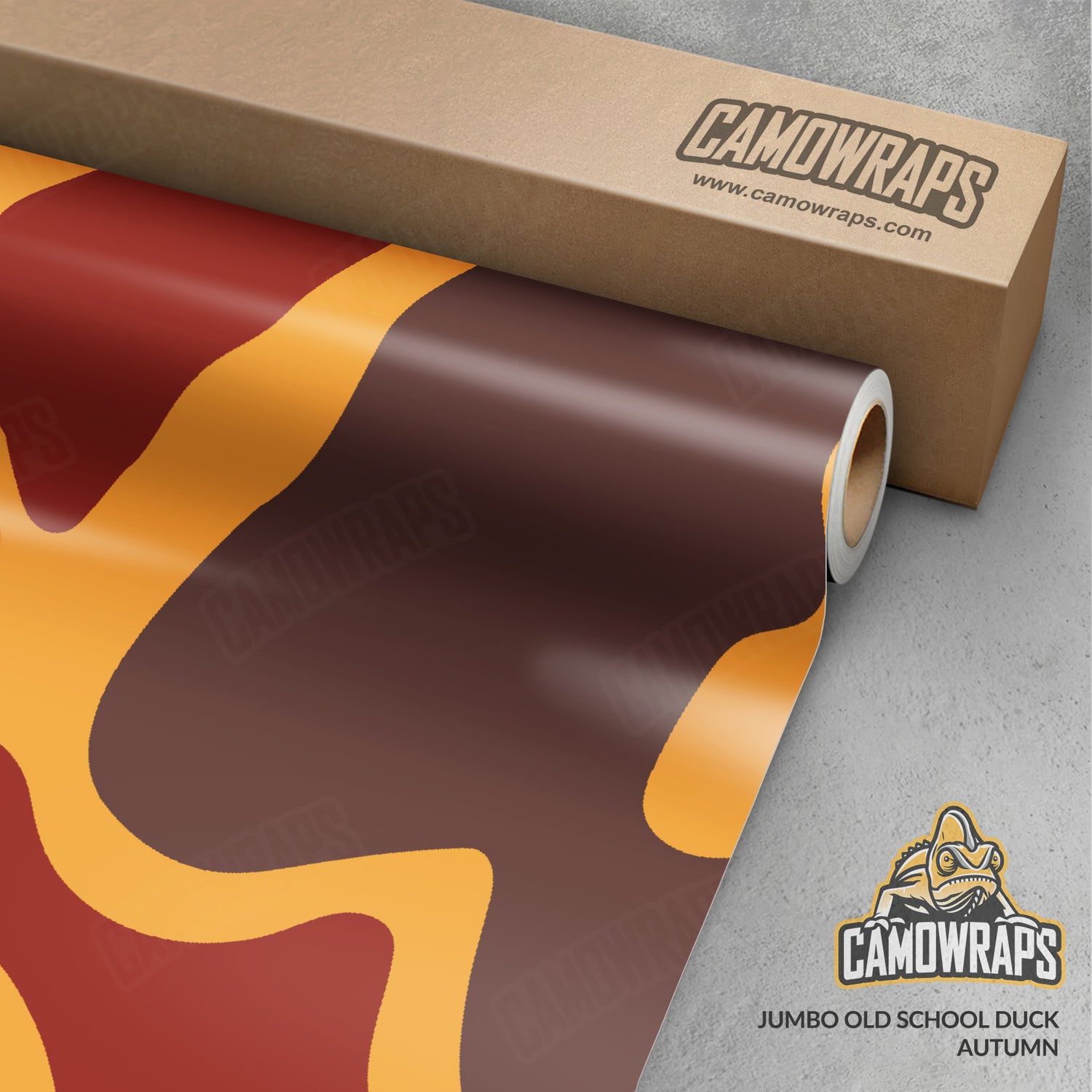 Old School Duck Autumn Gun Skin Vinyl Wrap