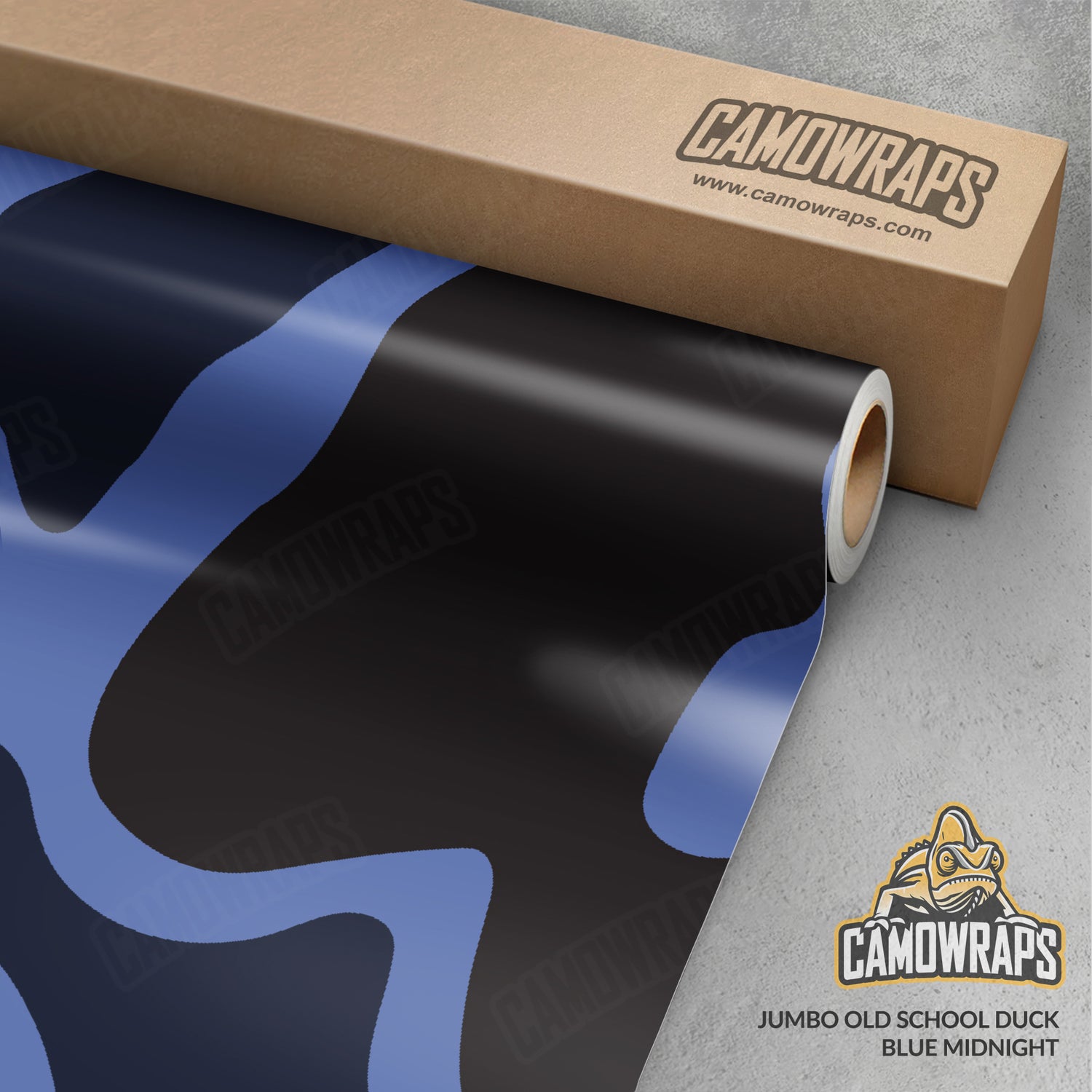 Old School Duck Blue Midnight Gun Skin Vinyl Wrap