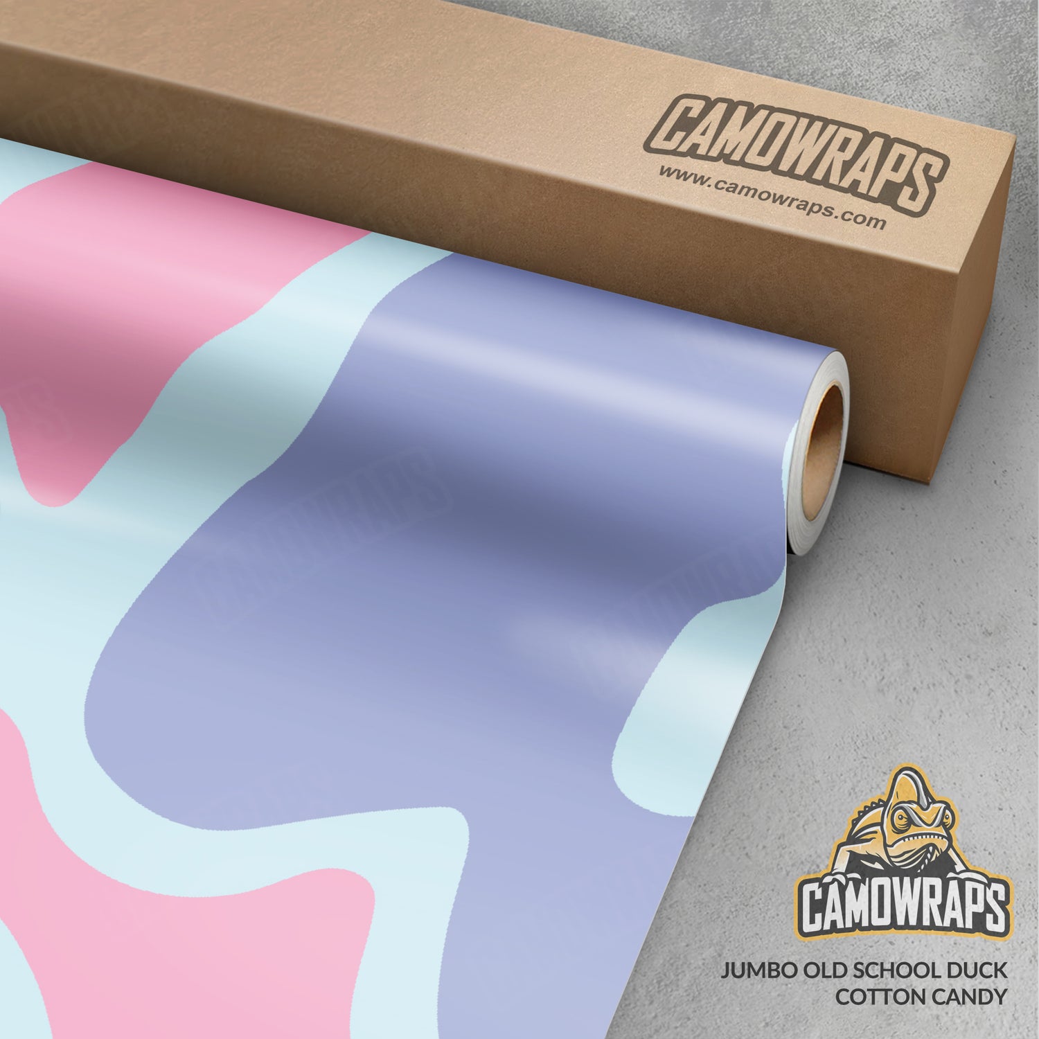 Old School Duck Cotton Candy Gun Skin Vinyl Wrap